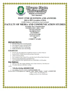 Media and Communication (Mass Communication) RSU Past Questions and Answers